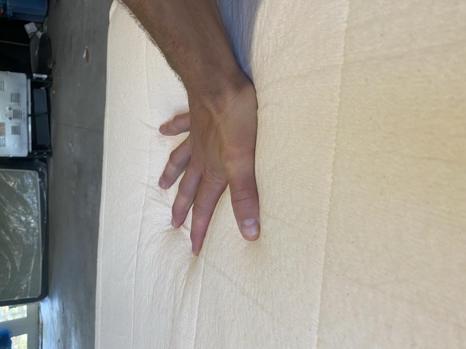 Testing Birch mattress feel